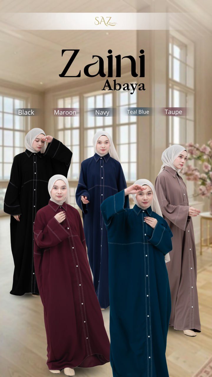 Zaini Abaya By Saz Daily